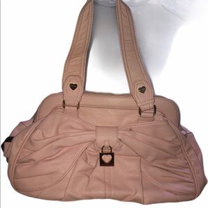 Betsey Johnson blush pink bag